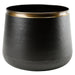 Burgon & Ball Indoor Plant Pots - Sahara Sunset Metal Floor Pot