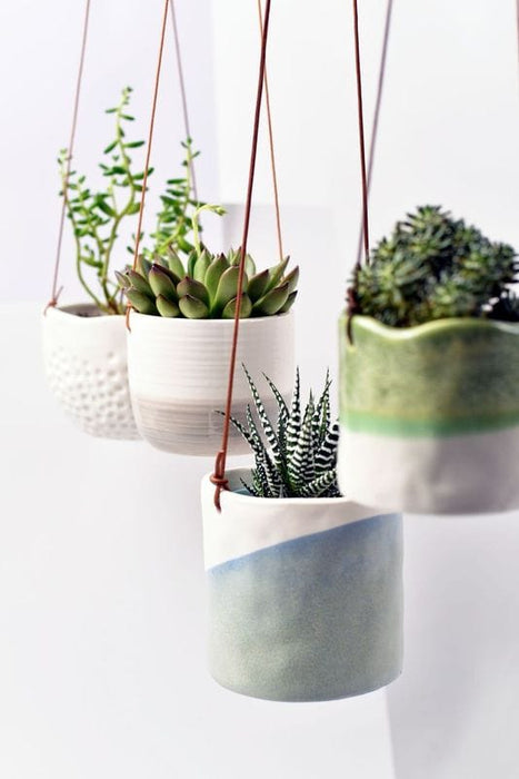 Burgon & Ball Indoor Plant Pots - Wave' Hanging Plant Pot