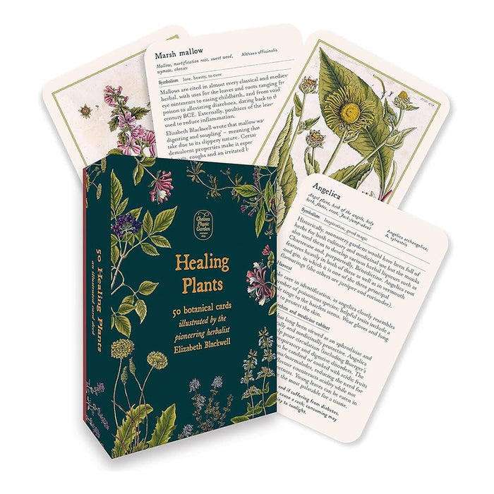 Chelsea Physic Garden Card Decks - Healing Plants: 50 Botanical Cards