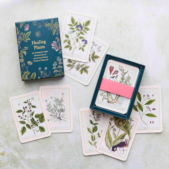 Chelsea Physic Garden Card Decks - Healing Plants: 50 Botanical Cards