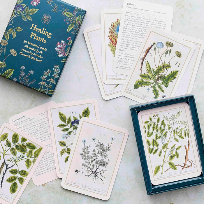 Chelsea Physic Garden Card Decks - Healing Plants: 50 Botanical Cards