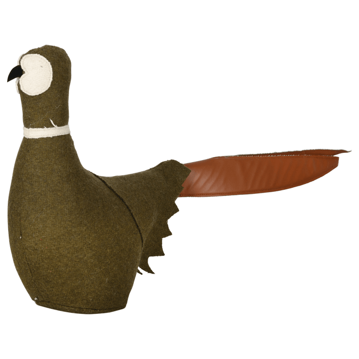 Esschert Design Indoor Decor - Pheasant Felt Wildlife Doorstop (Various Styles)