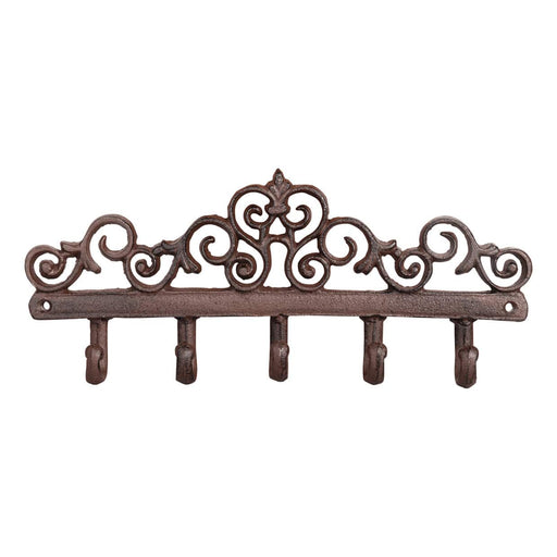 Esschert Design Indoor Decor - Rustic Coat Hanger (Five Coat Hooks)