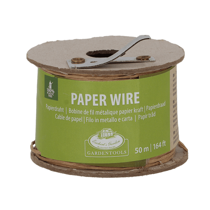 Esschert's Garden Garden Essentials - Paper Wire with Cutter (50M, Plastic Free)