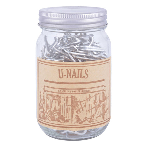 Esschert's Garden Garden Essentials - U-Nails in Vintage Jar