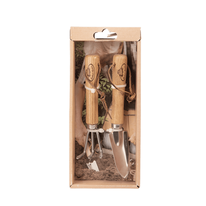 Esschert's Garden Garden Tool Gift Sets - Mini Garden Tools Gift Set (Stainless Steel)