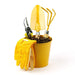 Esschert's Garden Garden Tool Gift Sets - Yellow Shades of Nature Garden Tools Set and Flower Pot (Various Colours)