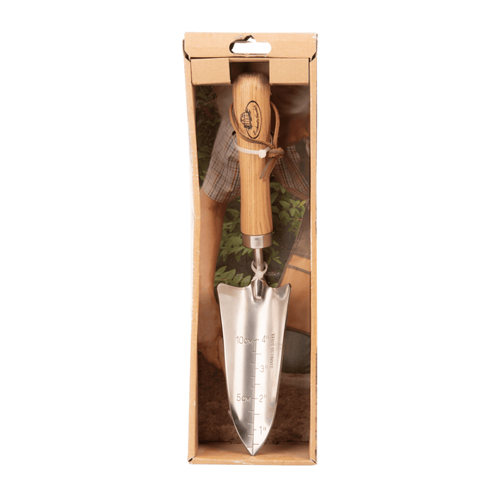 Esschert's Garden Garden Tools & Equipment - Narrow Transplanter Trowel (Stainless Steel)