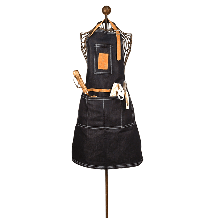 Esschert's Garden Gardening Aprons & Tool Belts - Denim Garden Apron