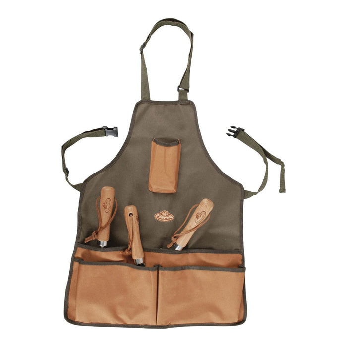 Esschert's Garden Gardening Aprons & Tool Belts - Heavy-Duty Garden Tool Apron - Green