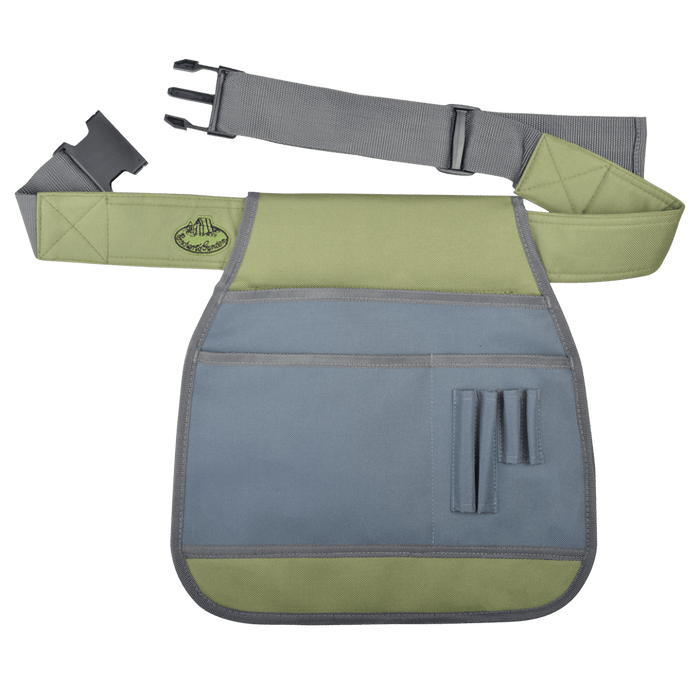 Esschert's Garden Gardening Aprons & Tool Belts - Heavy-Duty Garden Tool Belt - Grey