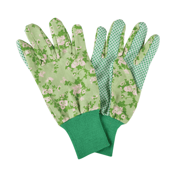 Esschert's Garden Gardening Gloves - Rose Print Women's Gardening Gloves (Set of 3)