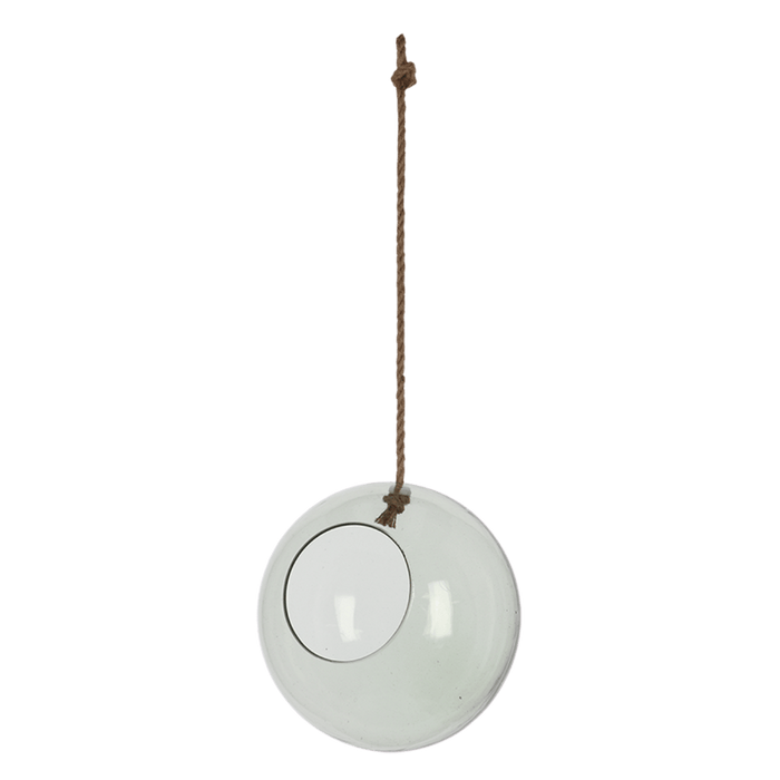 Esschert's Garden Indoor Decor - Large Hanging Glass Planter