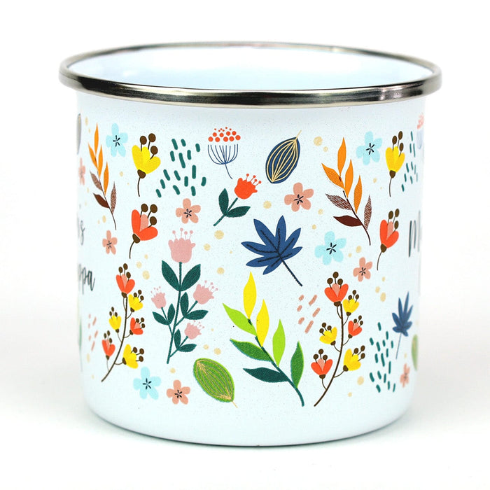 Gardening Gifts Co. Enamel Mugs - Mum's Cuppa Enamel Mug