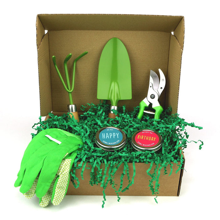 Gardening Gifts Co. Gift Hampers - Green Shades of Nature Birthday Gardening Hamper