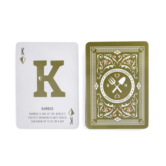 Gentlemen's Hardware Card Decks - Gardener's Tips Waterproof Playing Cards