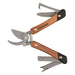 Gentlemen's Hardware Garden Tools & Equipment - Garden Multi-Tool 6-in-1 (Acacia & Titanium Finish)