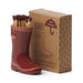 Gentlemen's Hardware Indoor Decor - Red Wellington Boot Matchstick Holder