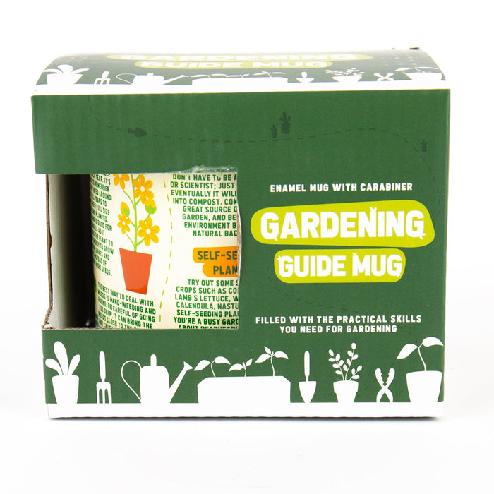 Gift Republic Enamel Mugs - Gardening Guide Enamel Mug