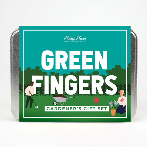 Gift Republic Garden Essentials - Green Fingers Gardening Tin - Gift Set