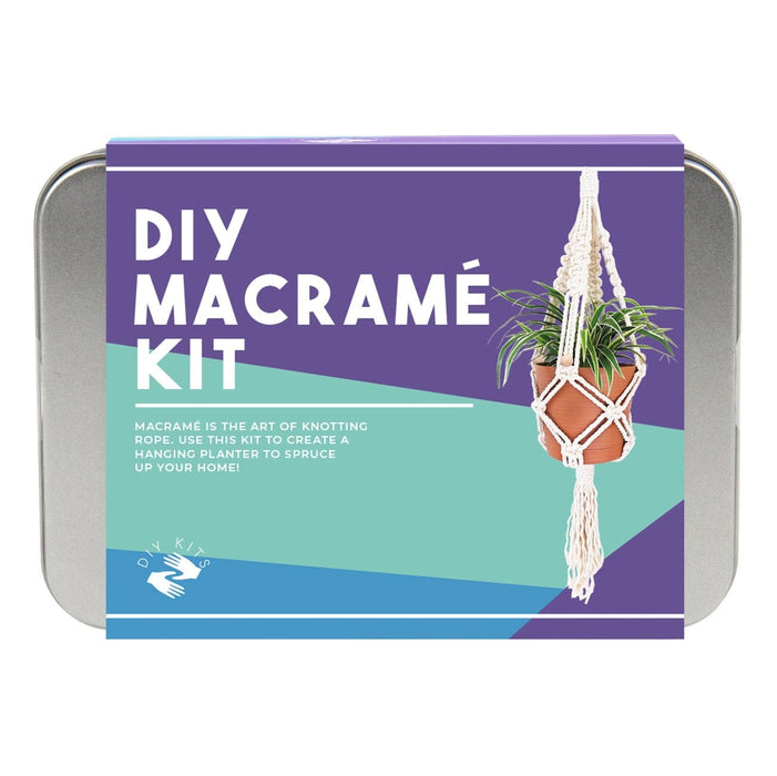 Gift Republic Indoor Plant Pots - DIY Macramé Kit