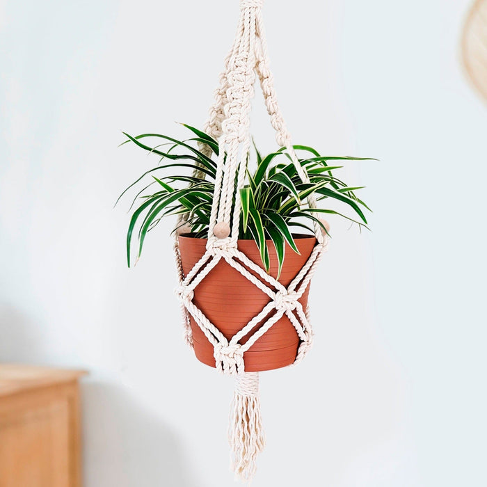 Gift Republic Indoor Plant Pots - DIY Macramé Kit