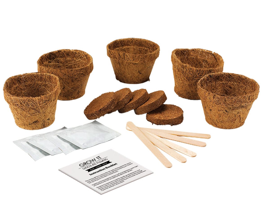 Gift Republic Plant & Herb Growing Kits - Grow Your Own Cactus Plant - Grow It Cactus