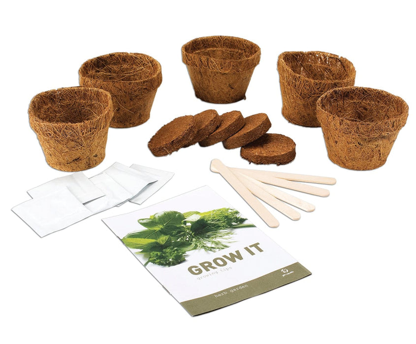 Gift Republic Plant & Herb Growing Kits - Grow Your Own Kitchen Herbs - Grow It Herb Garden