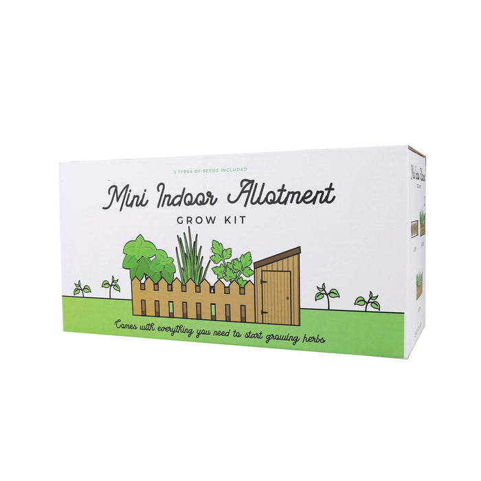 Gift Republic Plant & Herb Growing Kits - Mini Indoor Allotment Grow Kit