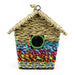 Jardinopia Bird Houses & Tables - House Shaped Munja-Jute Birdhouse