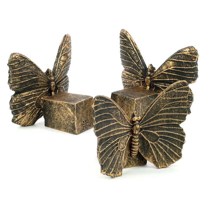 Jardinopia Plant Pot Accessories - Plant Pot Feet - Bronze Butterfly