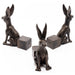 Jardinopia Plant Pot Accessories - Plant Pot Feet - Bronze Hare