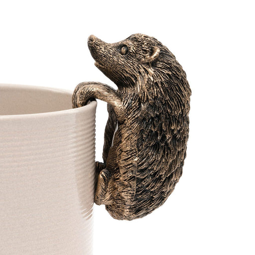 Jardinopia Plant Pot Accessories - Plant Pot Hanger - Bronze Hedgehog