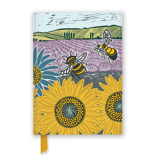 Kate Heiss Journals & Notebooks - Kate Heiss Sunflower Fields Foiled Journal