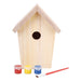 Kids in the Garden Bird Houses & Tables - Paint-Your-Own Bird House for Kids (FSC 100%)