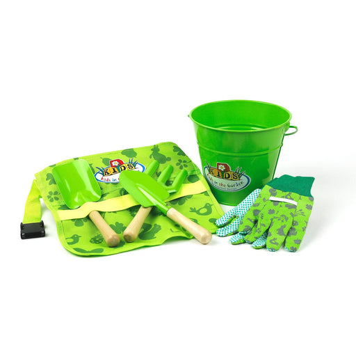 Kids in the Garden Garden Tool Gift Sets - Children's Gardening Starter Set - Nature