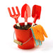 Kids in the Garden Garden Tool Gift Sets - Orange Children's Gardening Gift Set (Colourful)