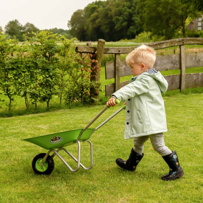 Kids in the Garden Garden Tools & Equipment - Children's Green Wheelbarrow