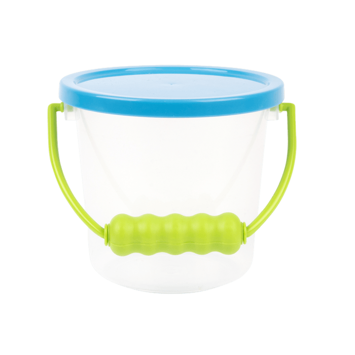 Kids in the Garden - Seaside Transparent Bucket with Lid for Kids