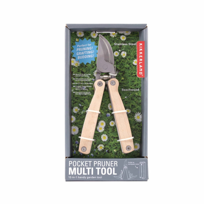 Kikkerland Garden Multi Tools - Pocket Pruner Multi-Tool