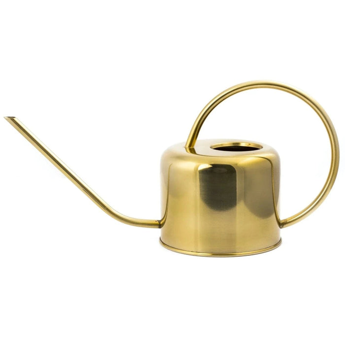 Kikkerland Watering Cans - Indoor Watering Can - Brass