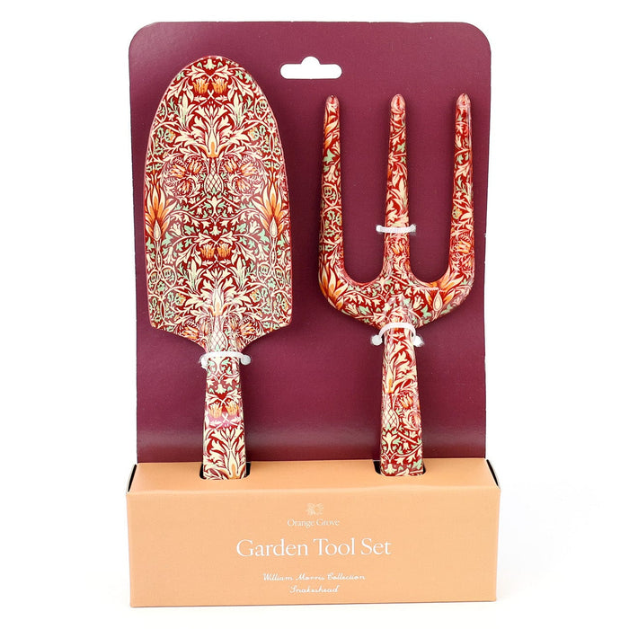 Orange Grove Garden Tool Gift Sets - William Morris Snakeshead Tool Set