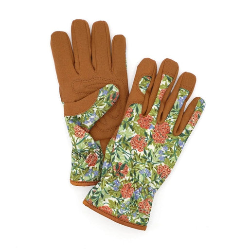 Orange Grove Gardening Gloves - William Morris Jasmine Spring Gardening Gloves