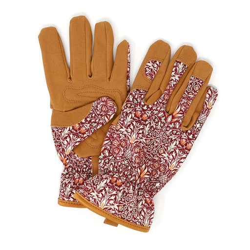 Orange Grove Gardening Gloves - William Morris Snakeshead Gardening Gloves