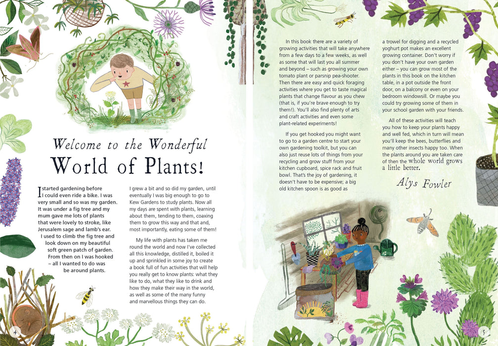 Royal Botanic Gardens, Kew Books - Kew Grow Forage And Make: Fun things to do with plants