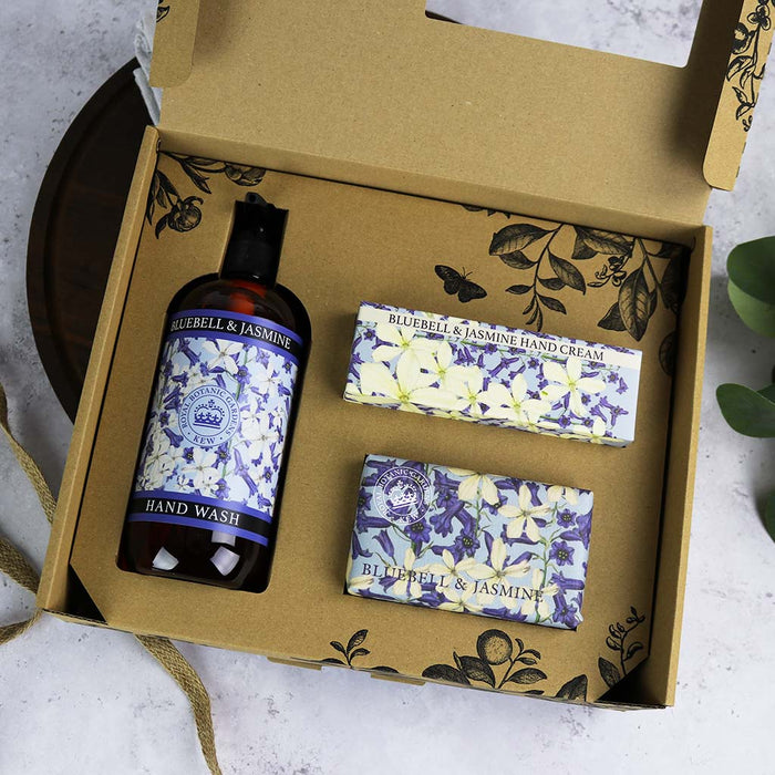 Royal Botanic Gardens, Kew Skin Care Gift Sets - Kew Bluebell & Jasmine Hand Care Gift Set