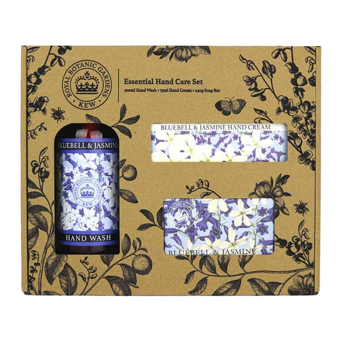 Royal Botanic Gardens, Kew Skin Care Gift Sets - Kew Bluebell & Jasmine Hand Care Gift Set