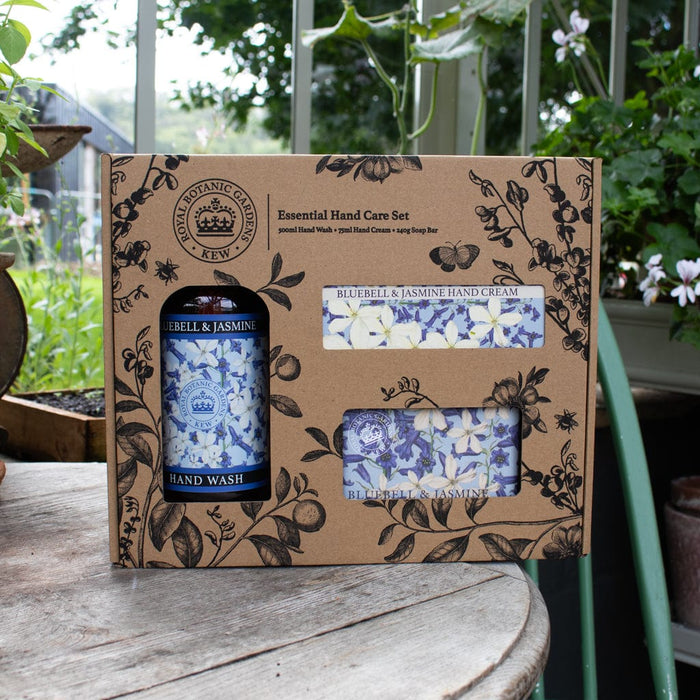 Royal Botanic Gardens, Kew Skin Care Gift Sets - Kew Bluebell & Jasmine Hand Care Gift Set