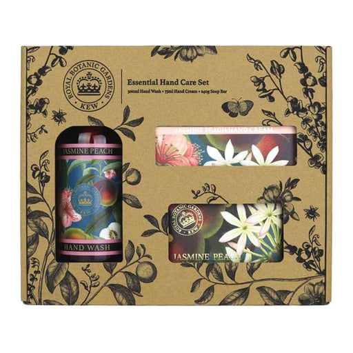 Royal Botanic Gardens, Kew Skin Care Gift Sets - Kew Jasmine Peach Hand Care Gift Set