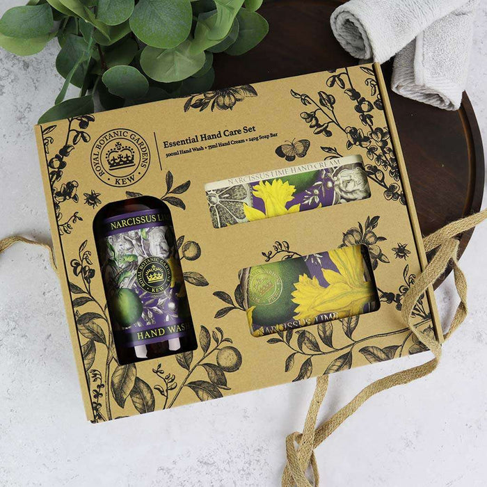 Royal Botanic Gardens, Kew Skin Care Gift Sets - Kew Narcissus Lime Hand Care Gift Set